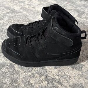 Nike Black Kids High-Top Sneakers